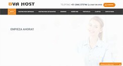 Desktop Screenshot of bvahost.com